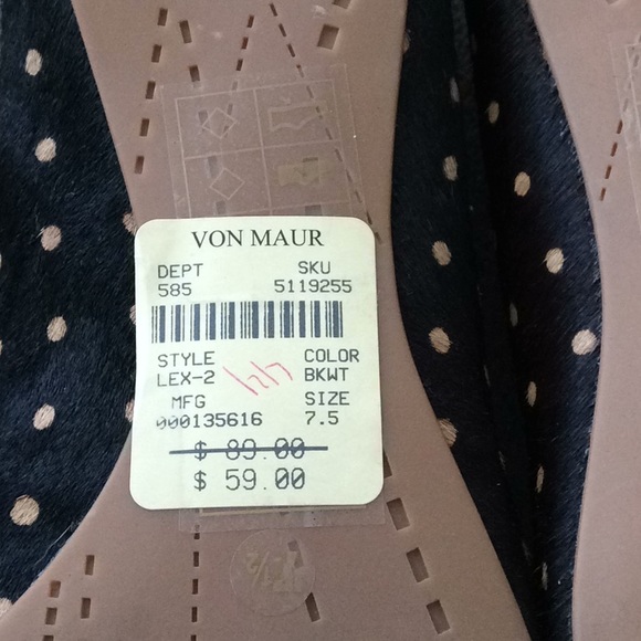 New Dolce Vita DV polka dot shoes. Sz 7.5 - Picture 5 of 5